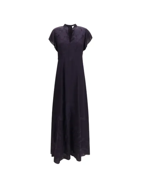Forte Forte embroidery crepe dress