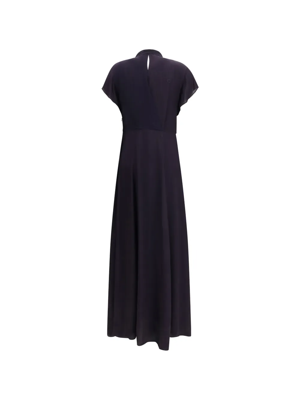 Embroidery Crepe Dress