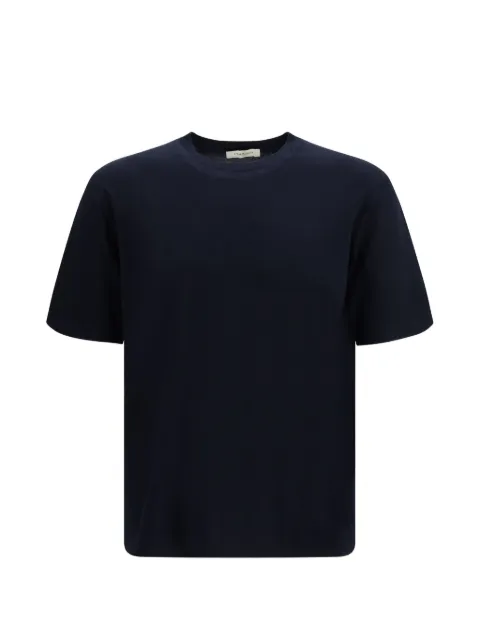 Piacenza Cashmere Geripptes T-Shirt