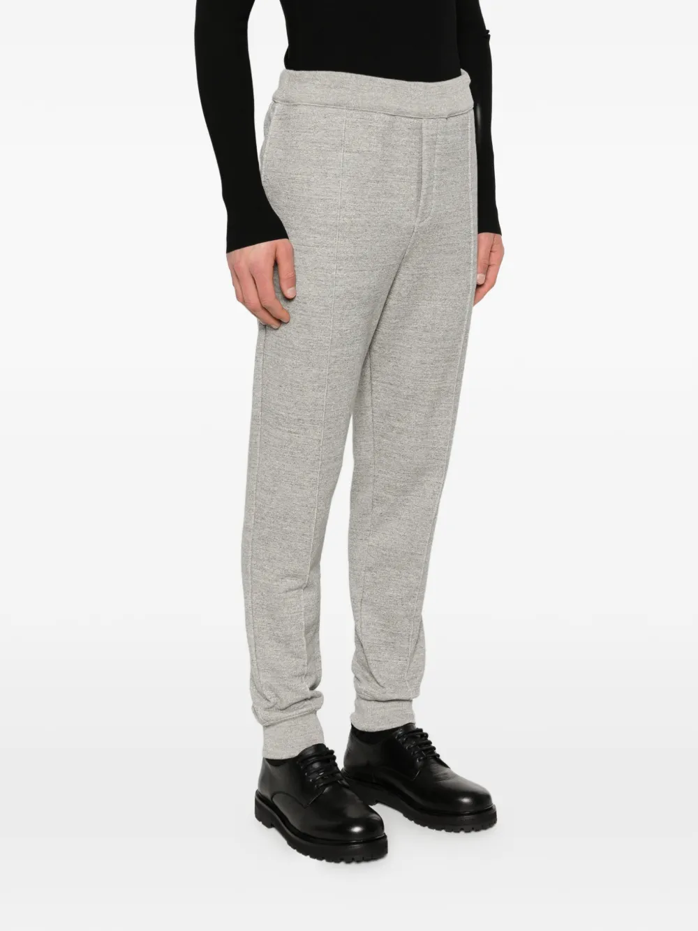 Prada Trainingsbroek met geborduurd logo Grijs
