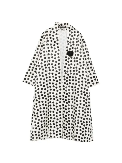 CHIARA BONI La Petite Robe polka-dot oversize coat