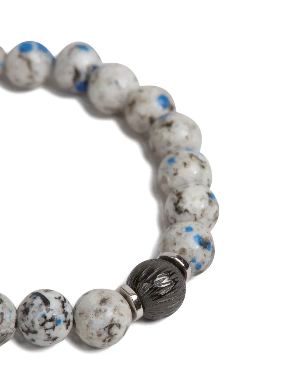  Tateossian Beaded Bracelet - Silver 