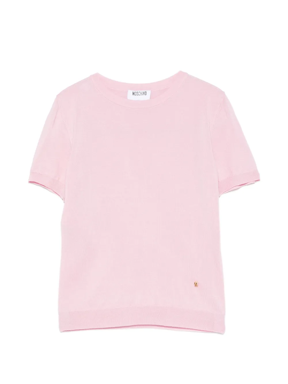 Moschino logo T-shirt - Rosa