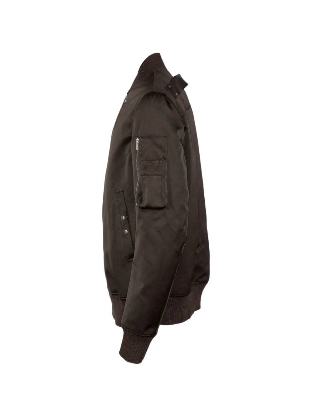 Rick Owens Bomberjack met rits Bruin