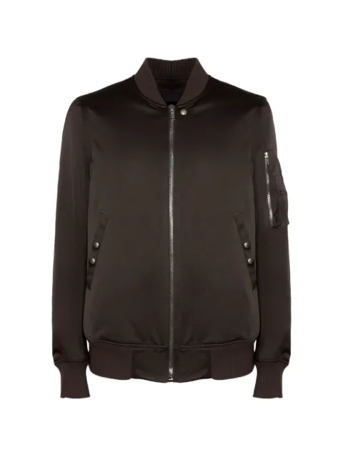 Rick Owens zip-up bomber jacket