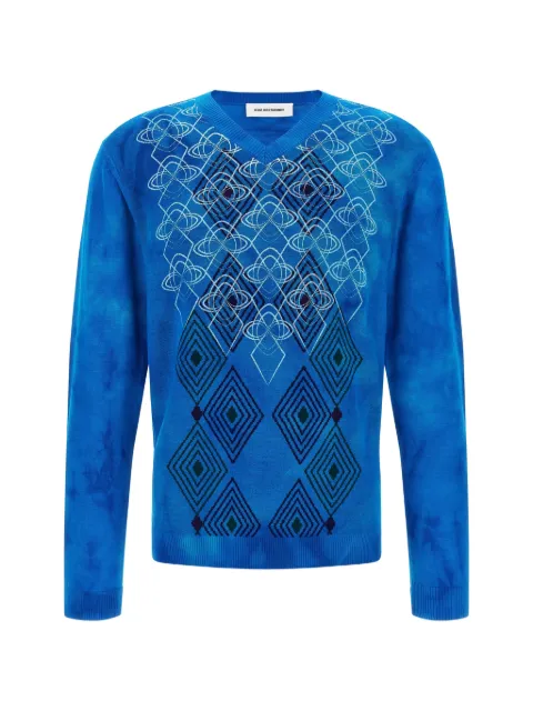 Kiko Kostadinov Hatha V-neck sweater