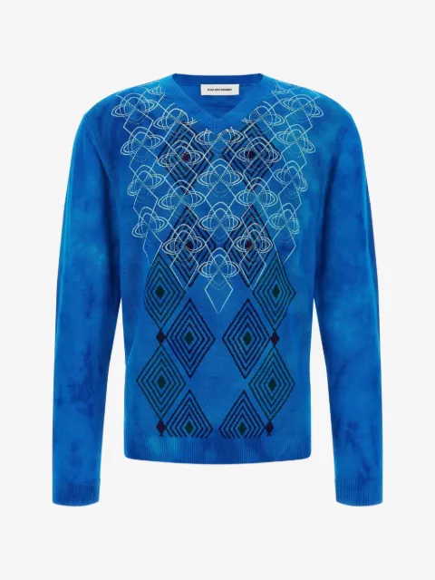 Kiko Kostadinov Hatha V-neck sweater