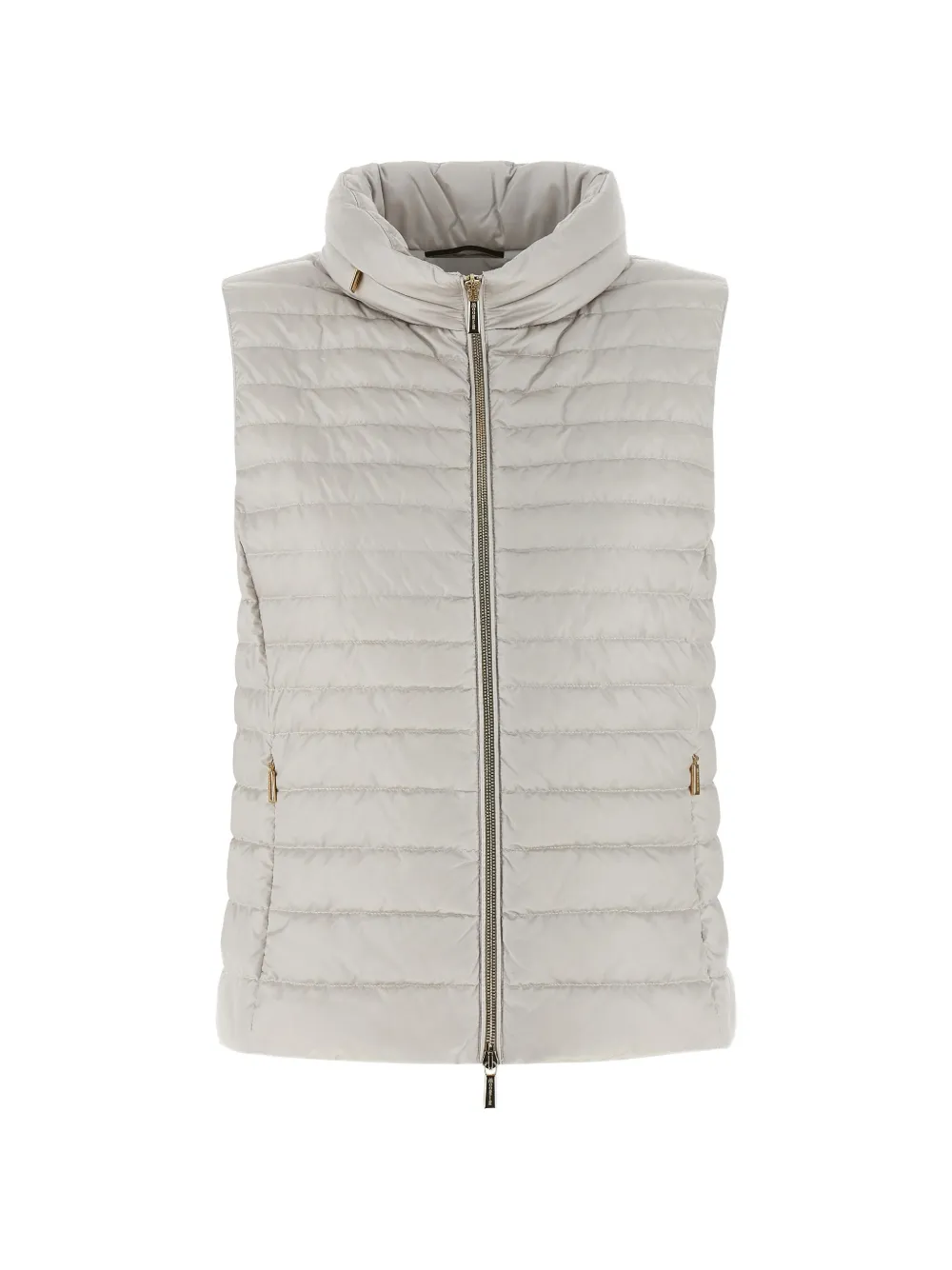 Moorer Villan gilet - Nude