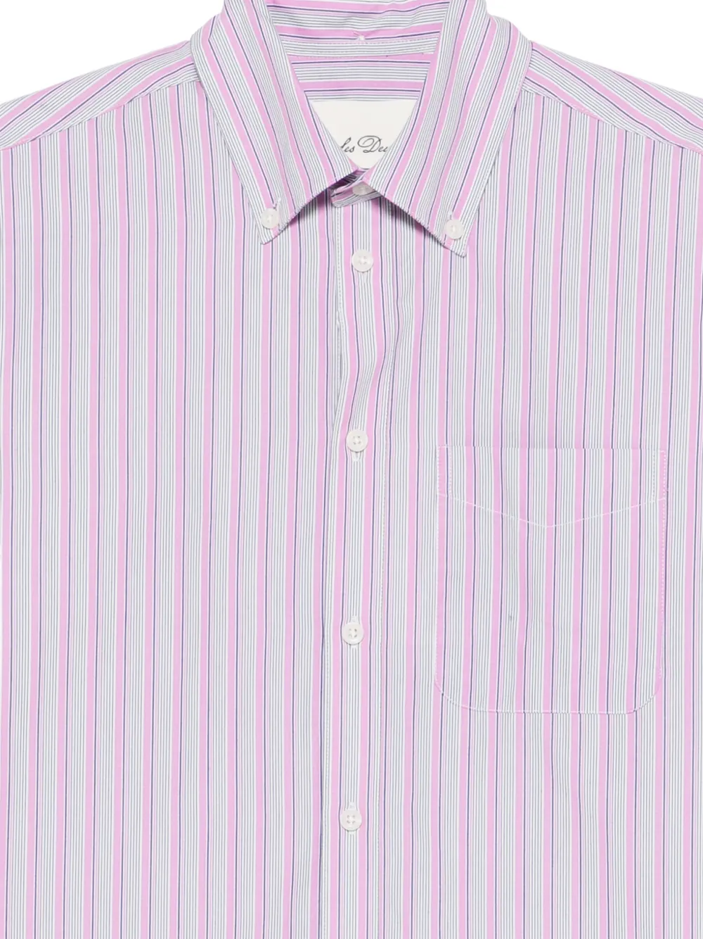Les Deux Gestreept overhemd Roze