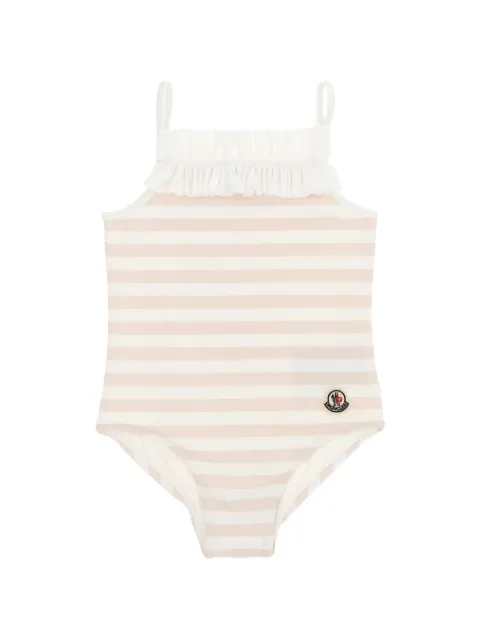 Moncler Enfant striped swimsuit