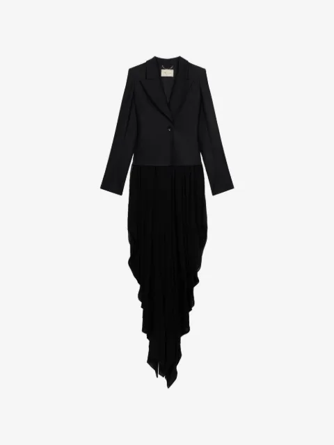 Blumarine blazer con dobladillo asimétrico