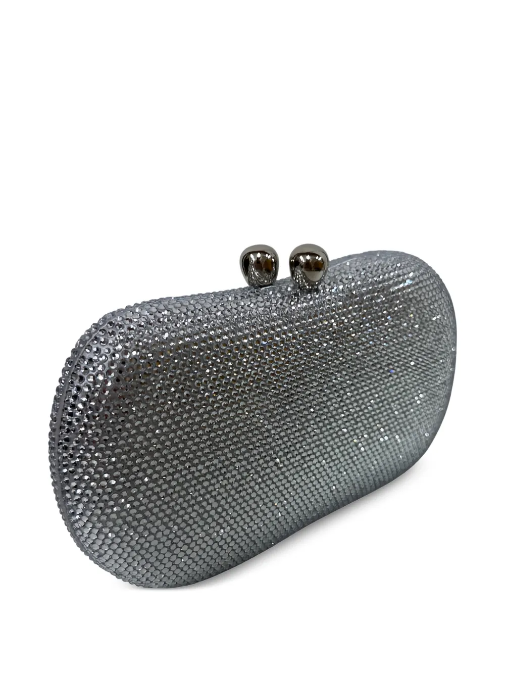 Serpui Bean Clutch Bag - Silver 