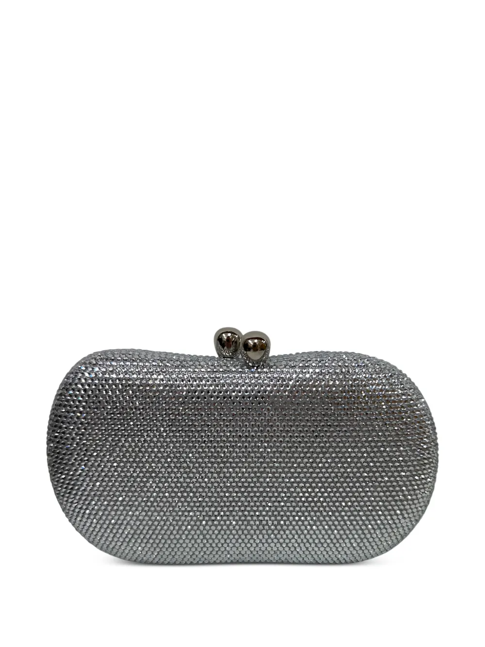 SERPUI Bean clutch bag - Argento