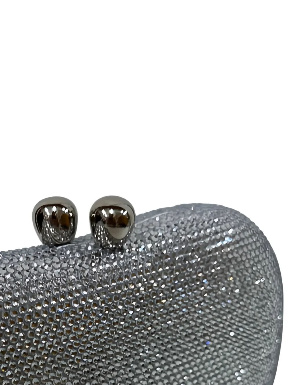  Serpui Bean Clutch Bag - Silver 