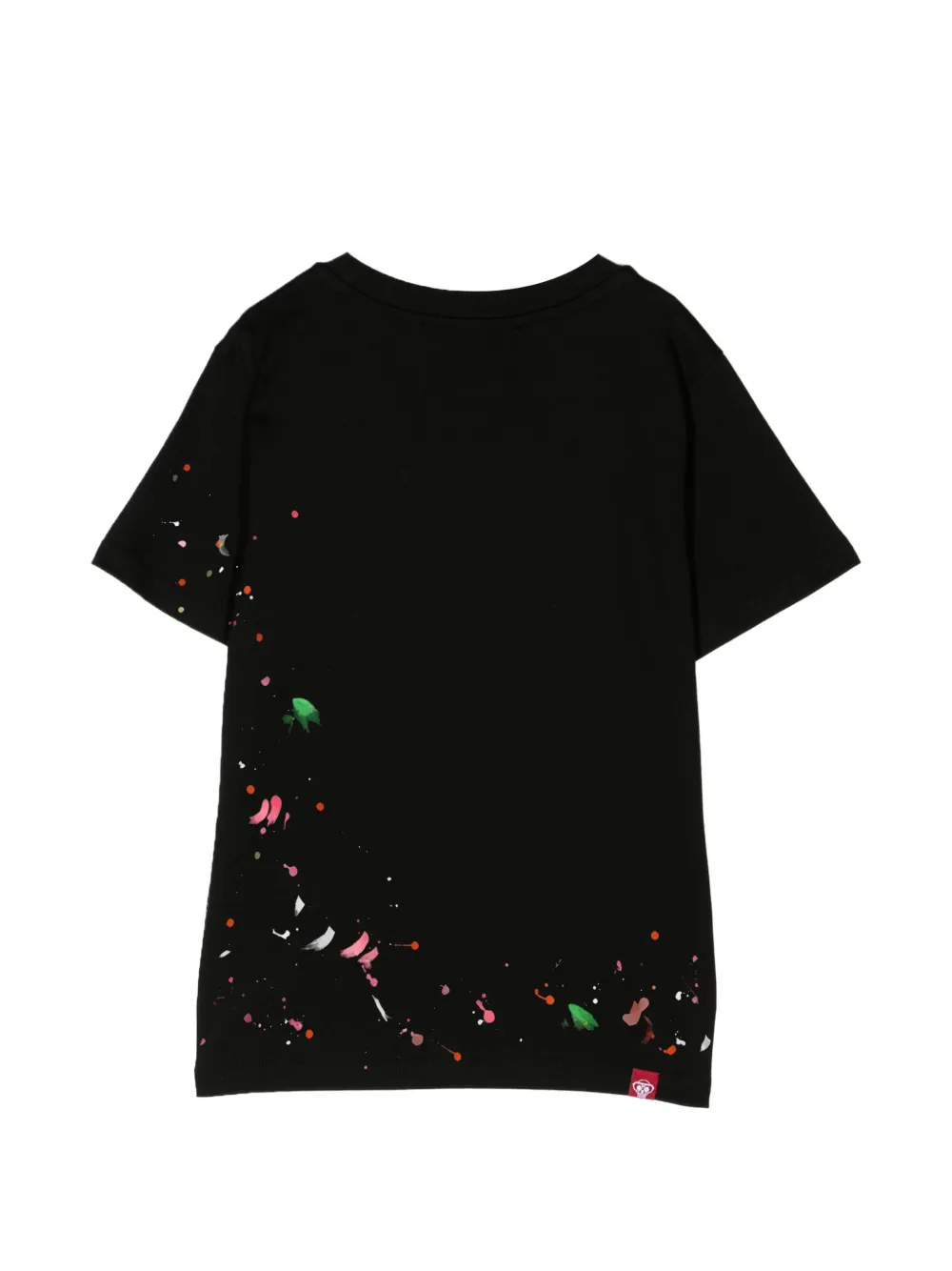 Mostly Heard Rarely Seen 8-bit Louis Splatter-print T-shirt - Black 