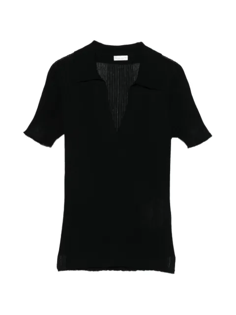 Roberto Collina collared ribbed top