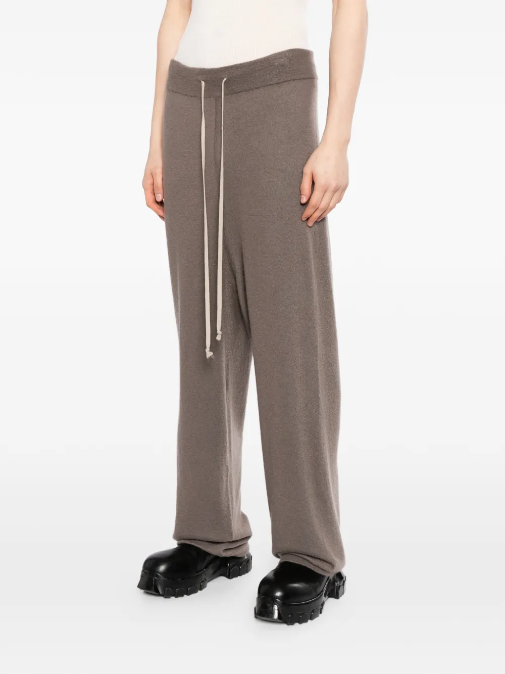 Rick Owens Broek met trekkoord Bruin