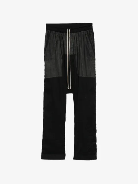 Rick Owens drawstring silm trousers