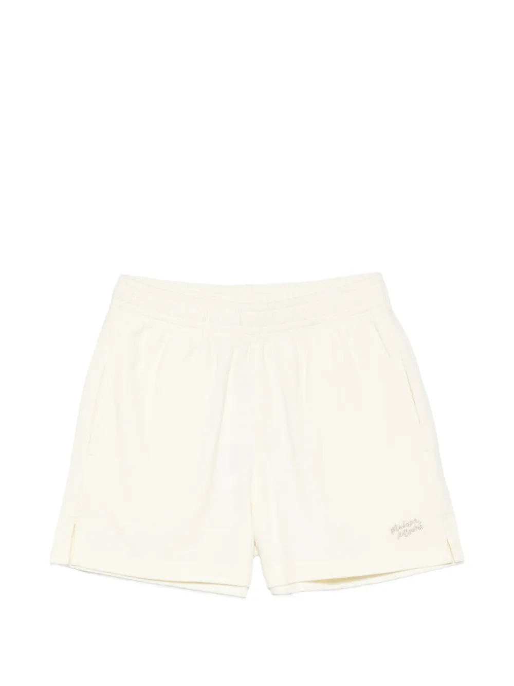 Maison Kitsuné textured shorts - Toni neutri