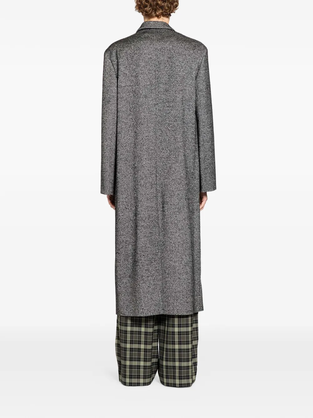  Loewe Double Breasted Coat - Grey 