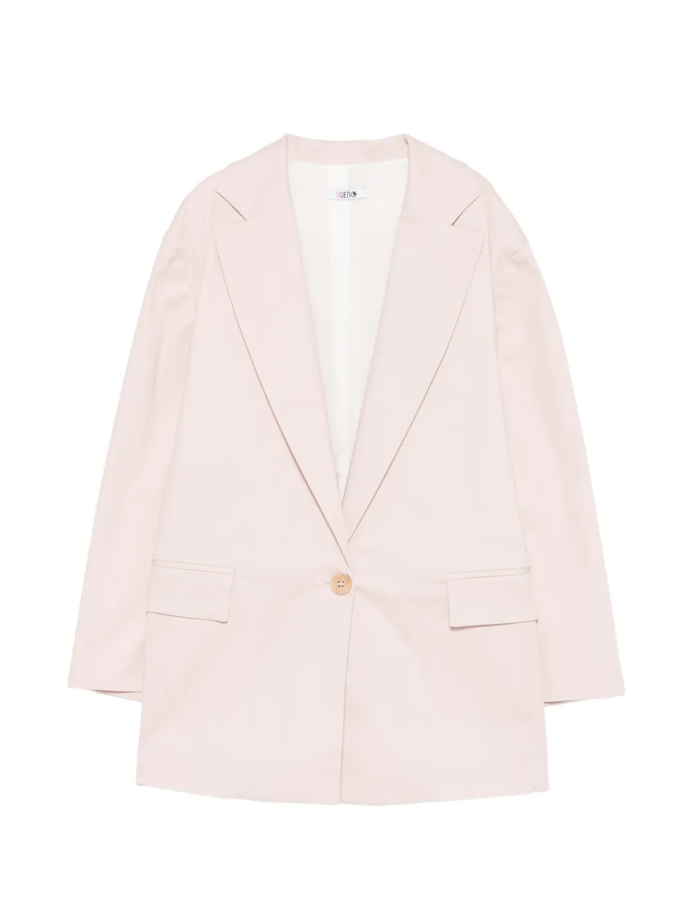SUENOS Kidswear single-breasted blazer - Pink