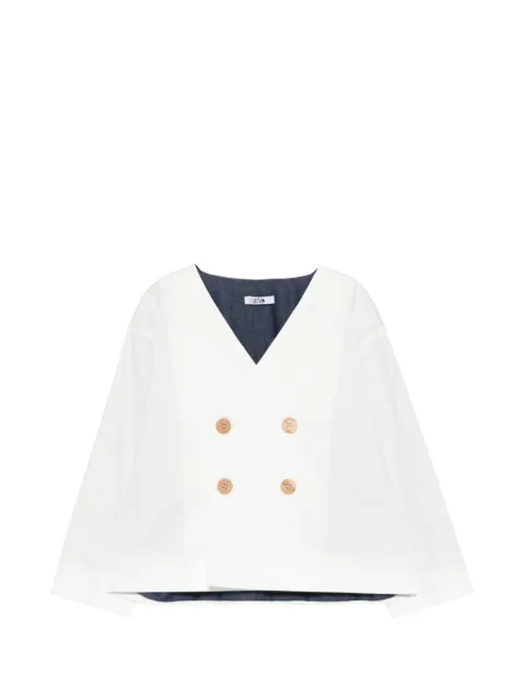 SUENOS Kidswear double-breasted blazer