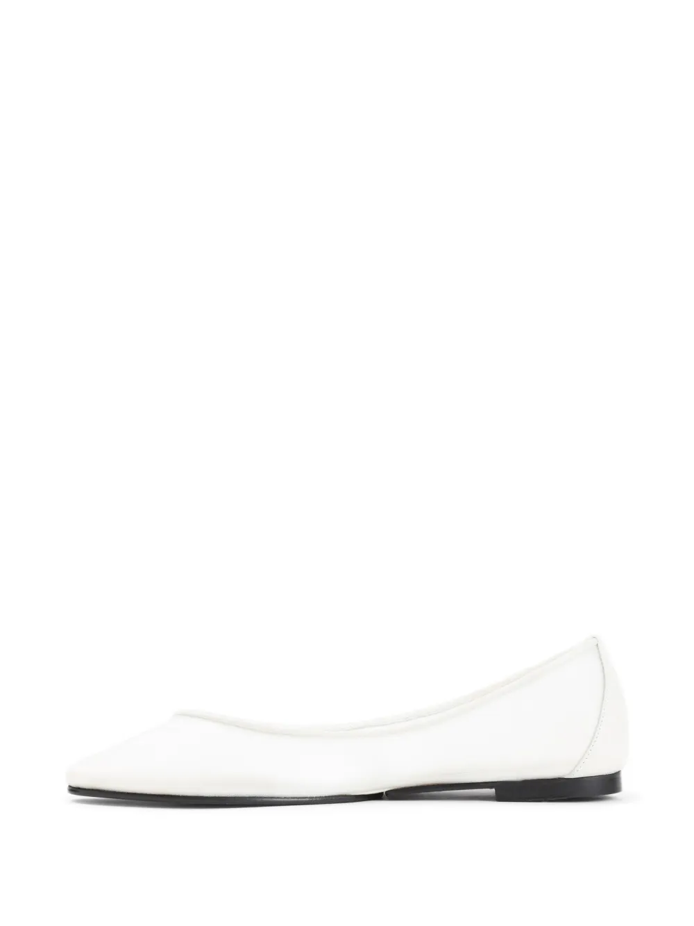 Jacquemus pointed ballet flats Wit