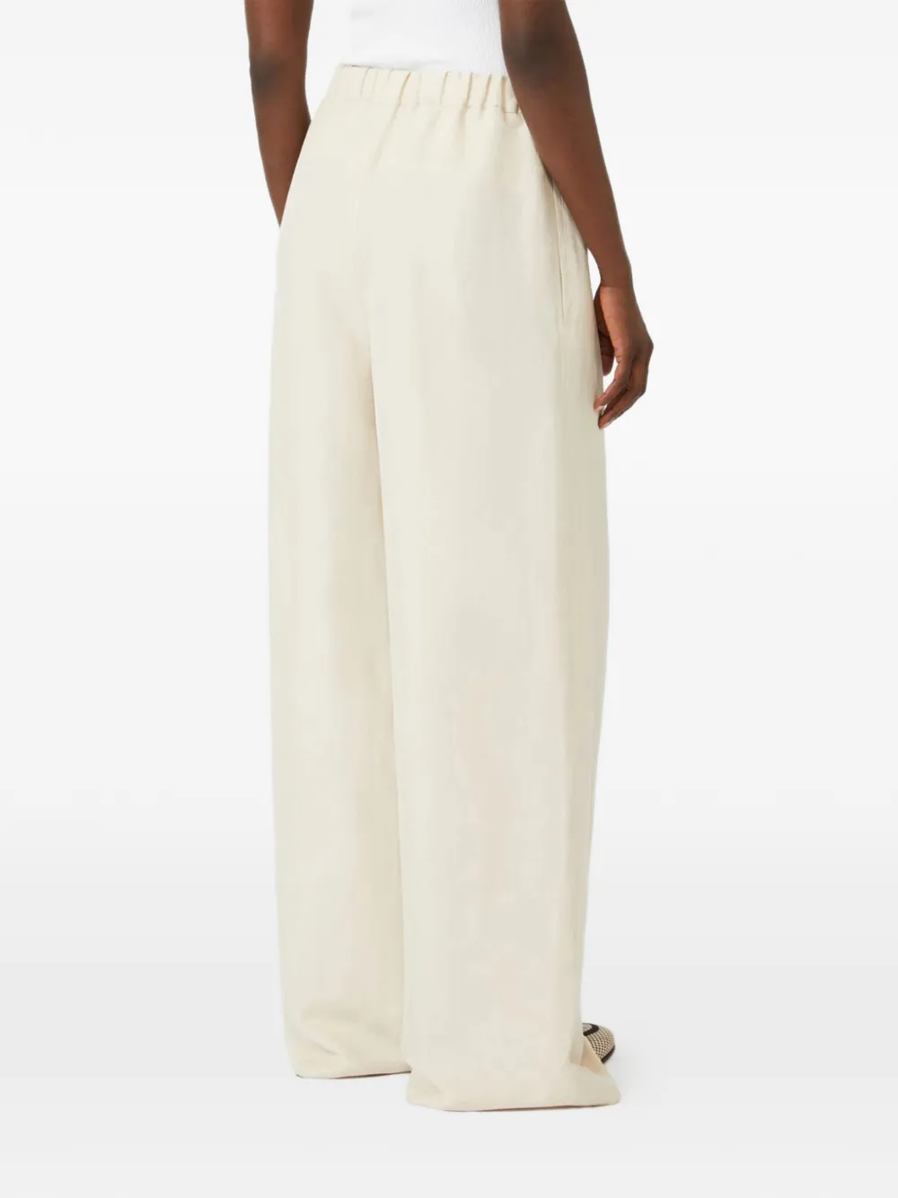 Max Mara Palazzo broek Beige
