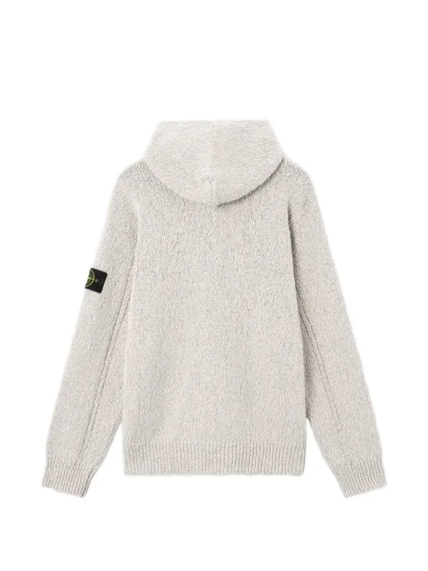 Stone Island ジップ パーカー | ニュートラル | FARFETCH JP