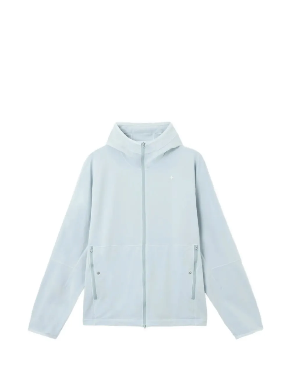 Stone Island Stellina zip-fastening hoodie - Blau