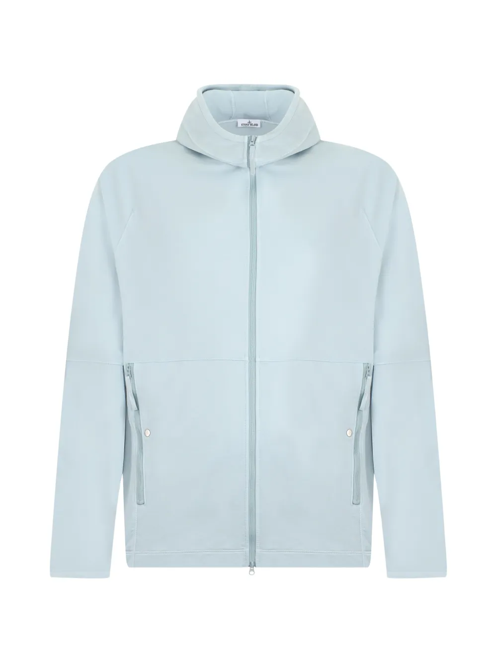 Stone Island Stellina zip-fastening hoodie - Blue