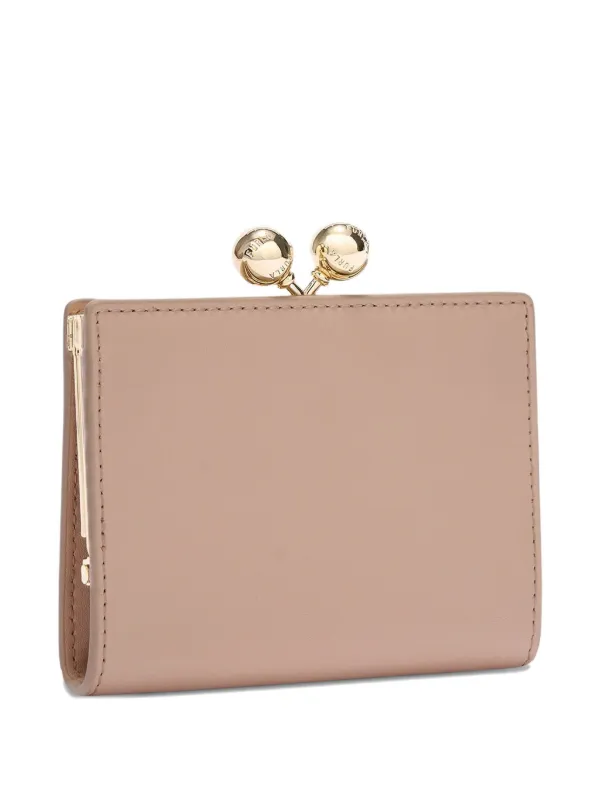 Furla Sfera Clasp Leather Coin Case | Neutrals | FARFETCH