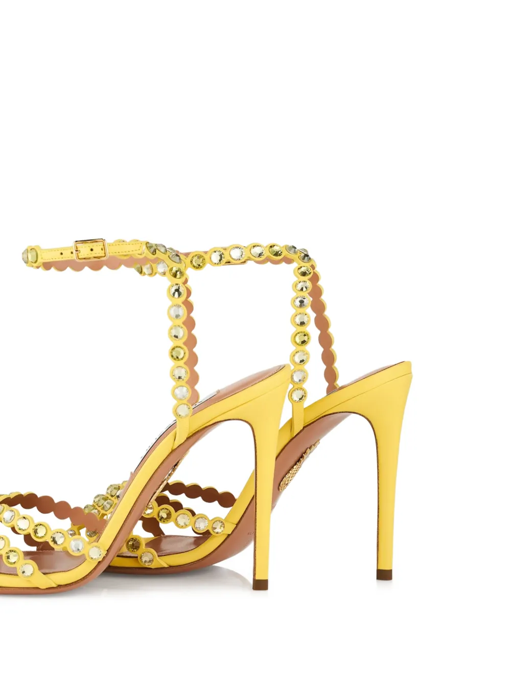 Aquazzura 105 mm Tequila sandalen Roze