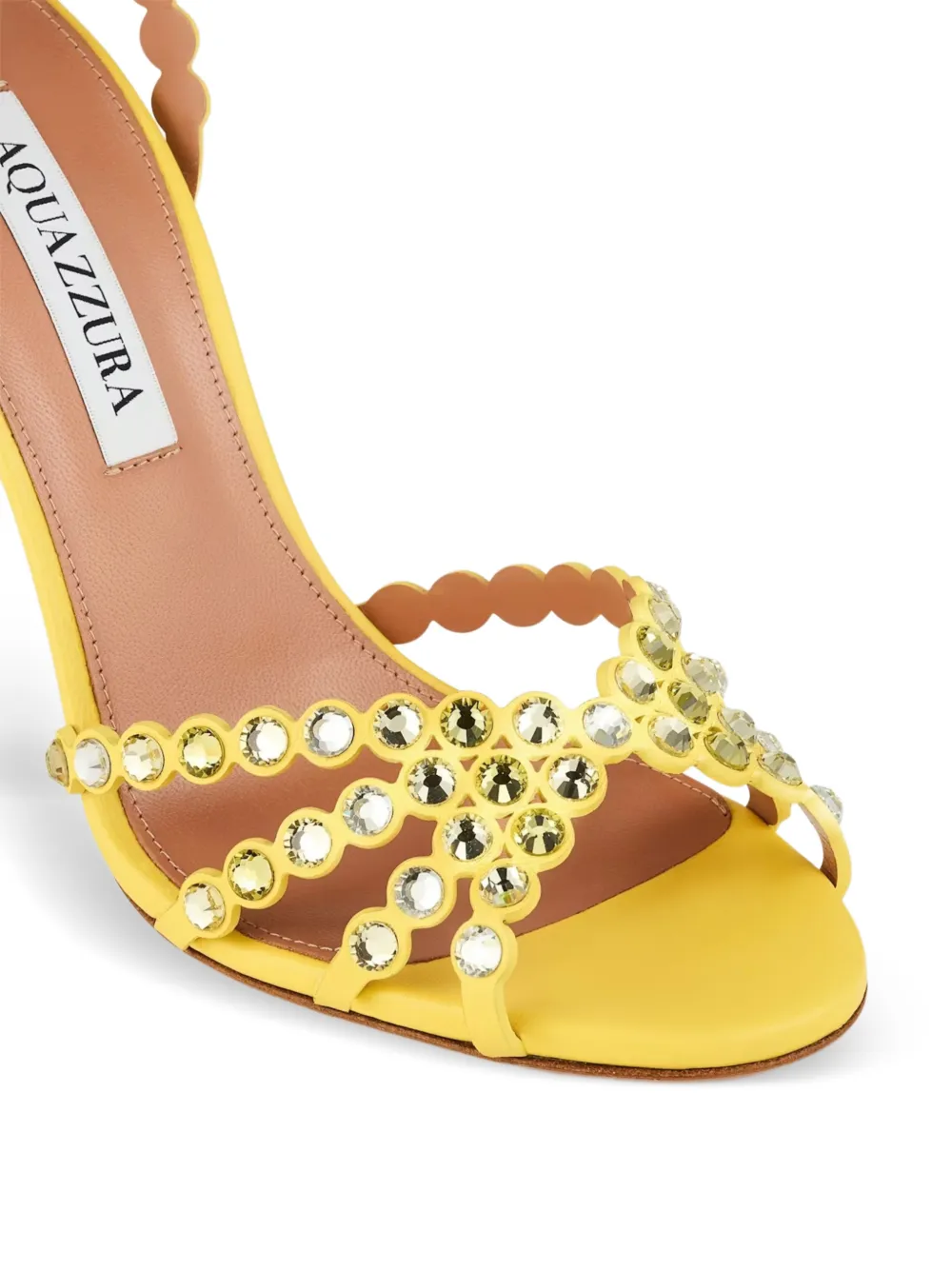 Aquazzura 105 mm Tequila sandalen Roze