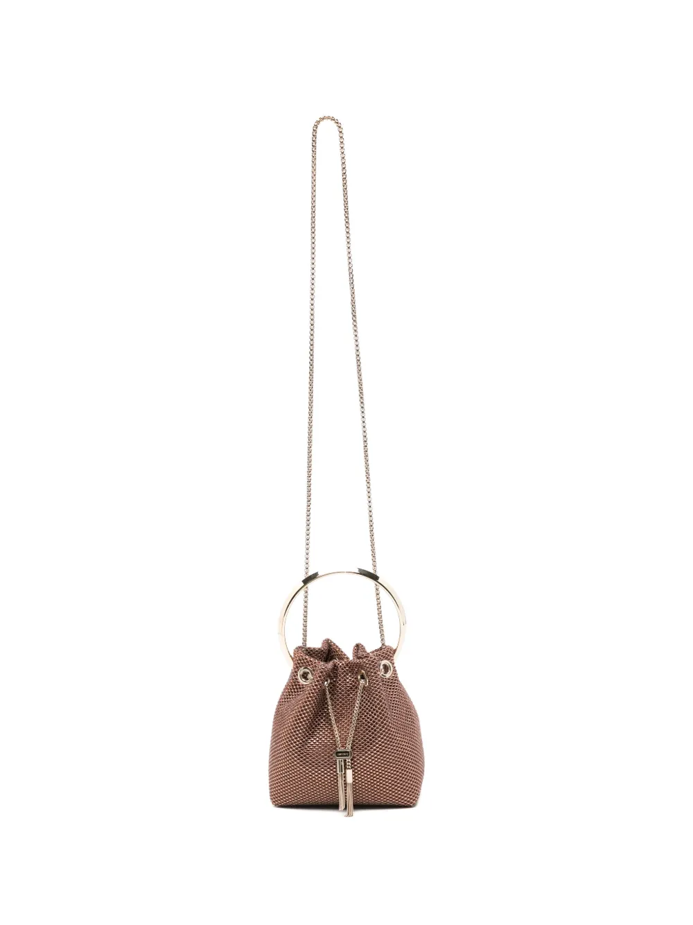 Jimmy Choo Bon Bon cross body bag - Marrone