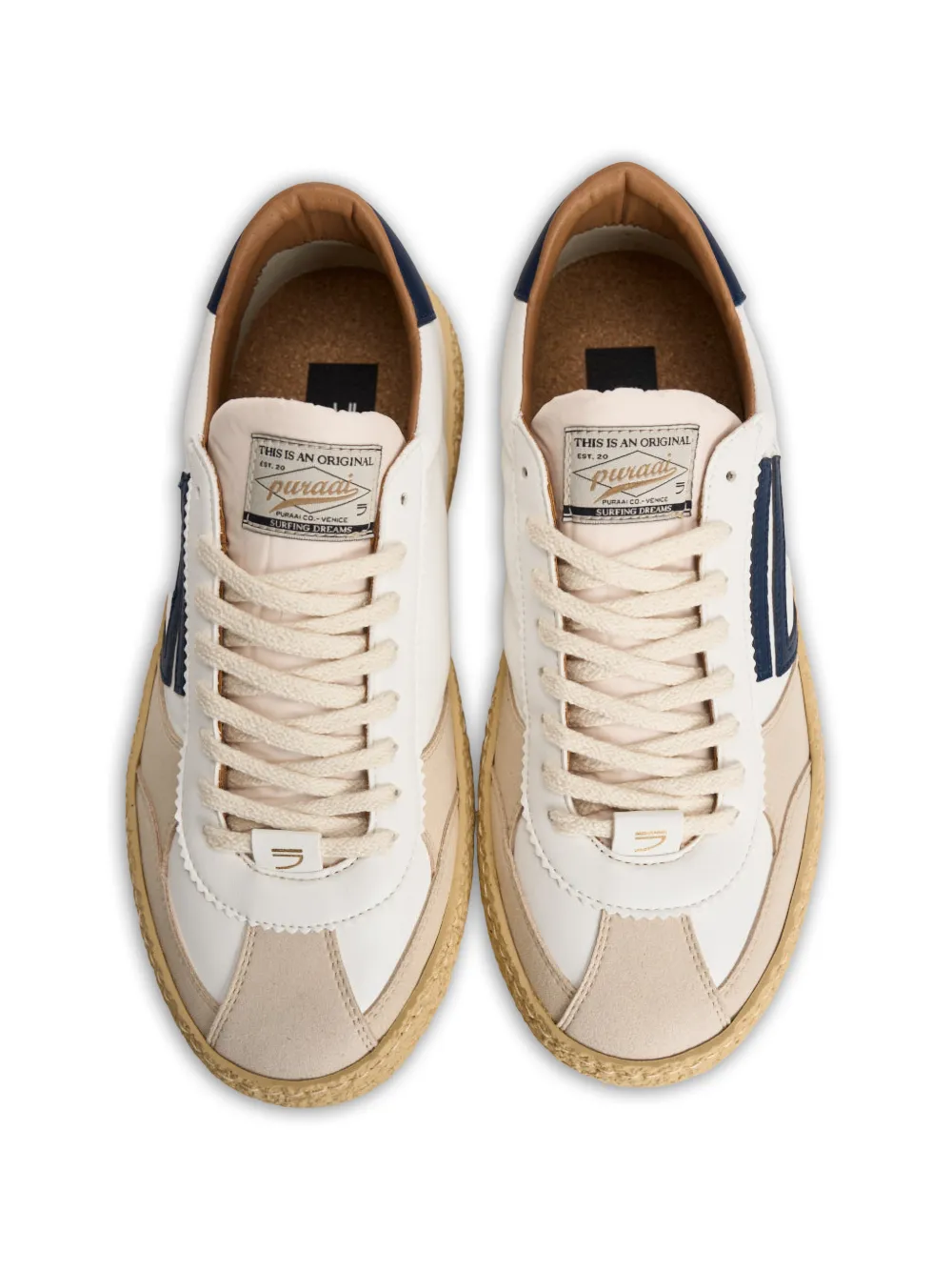 Puraai Whale sneakers Wit