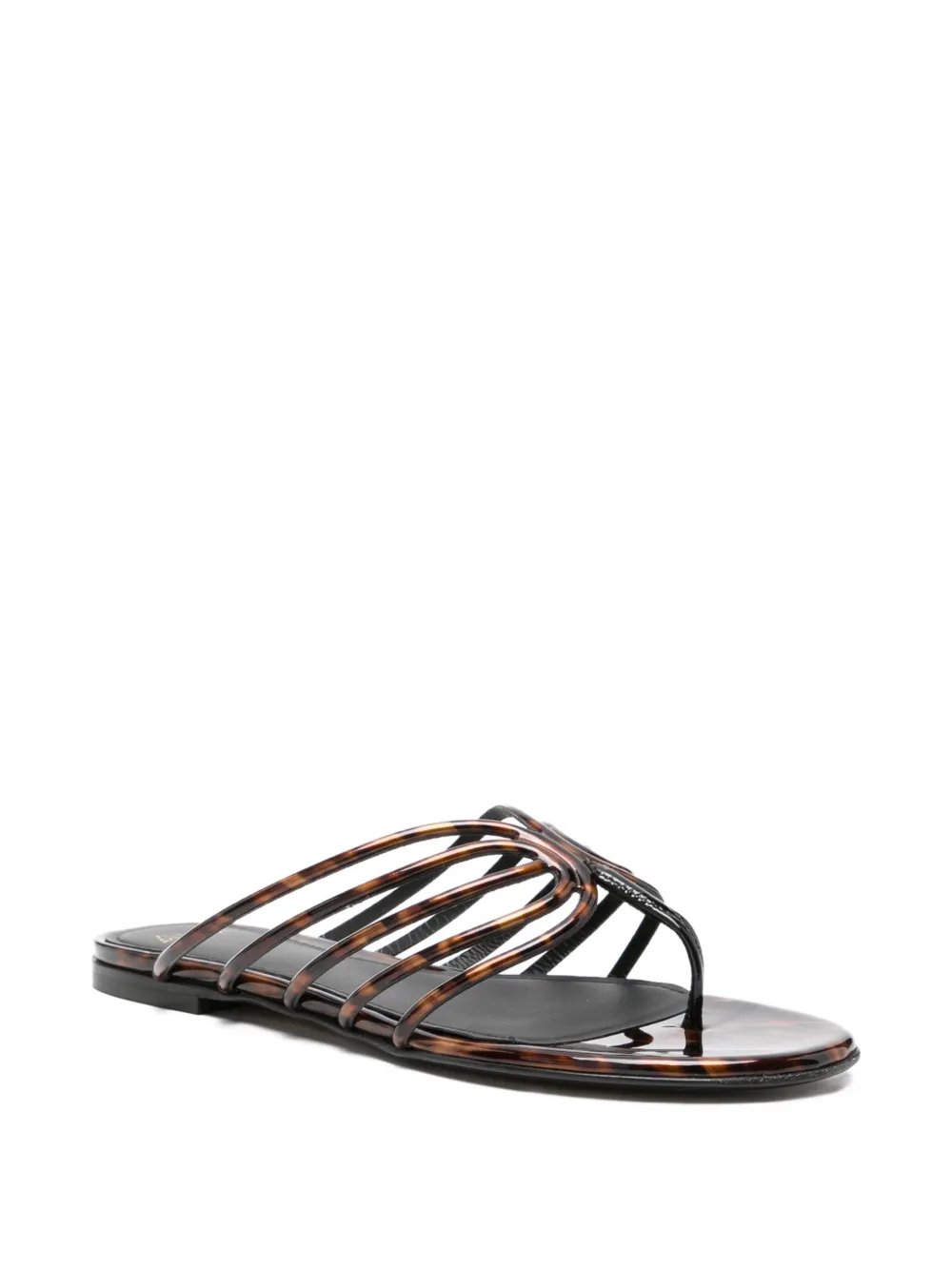 Alevì Sandalen met print Bruin