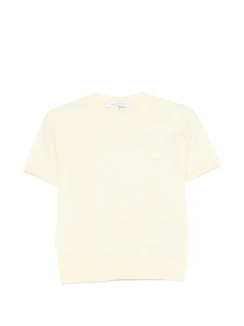 Maison Kitsuné T-Shirt mit Logo-Patch