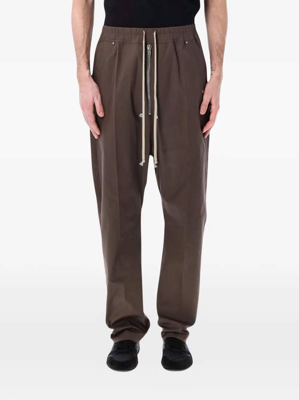 Rick Owens Bela drawstring trousers - Marrone