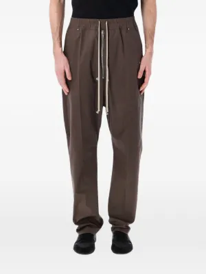 Rick Owens DRKSHDW ドローストリング サルエルパンツ | ブラック