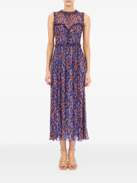 Ulla Johnson Kasia ruffled silk midi dress