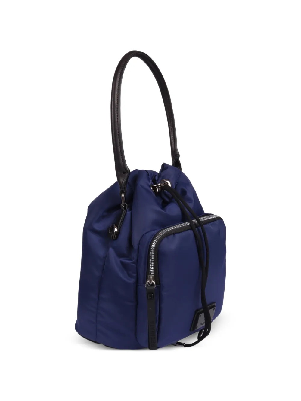Premiata Mia schoudertas met trekkoord Blauw