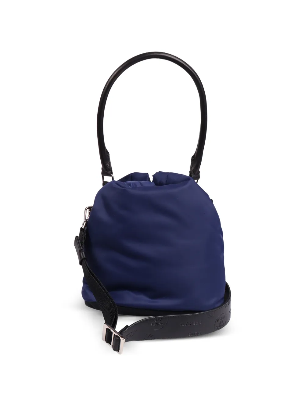 Premiata Mia schoudertas met trekkoord Blauw