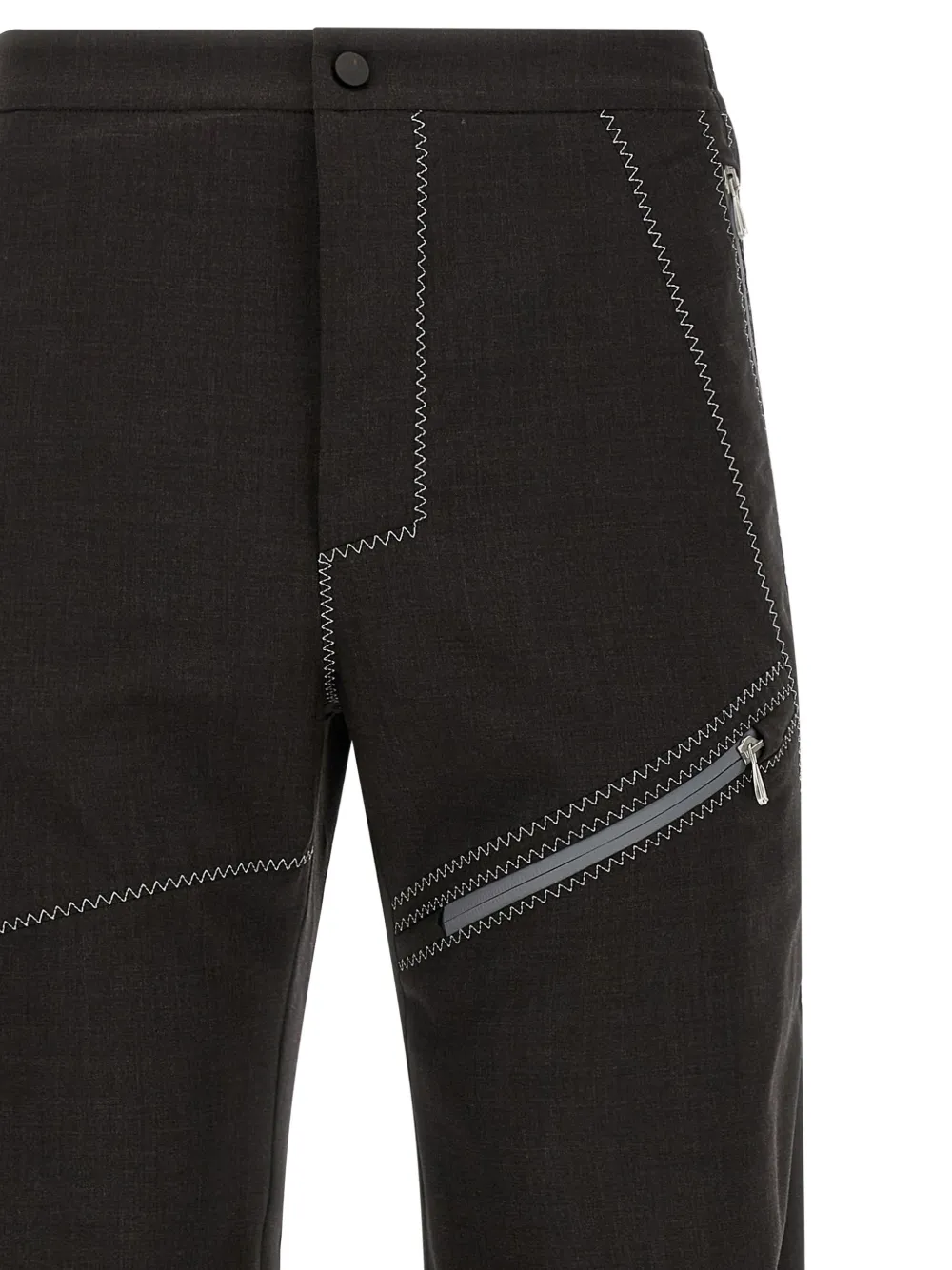 Kiko Kostadinov Fosco broek Bruin