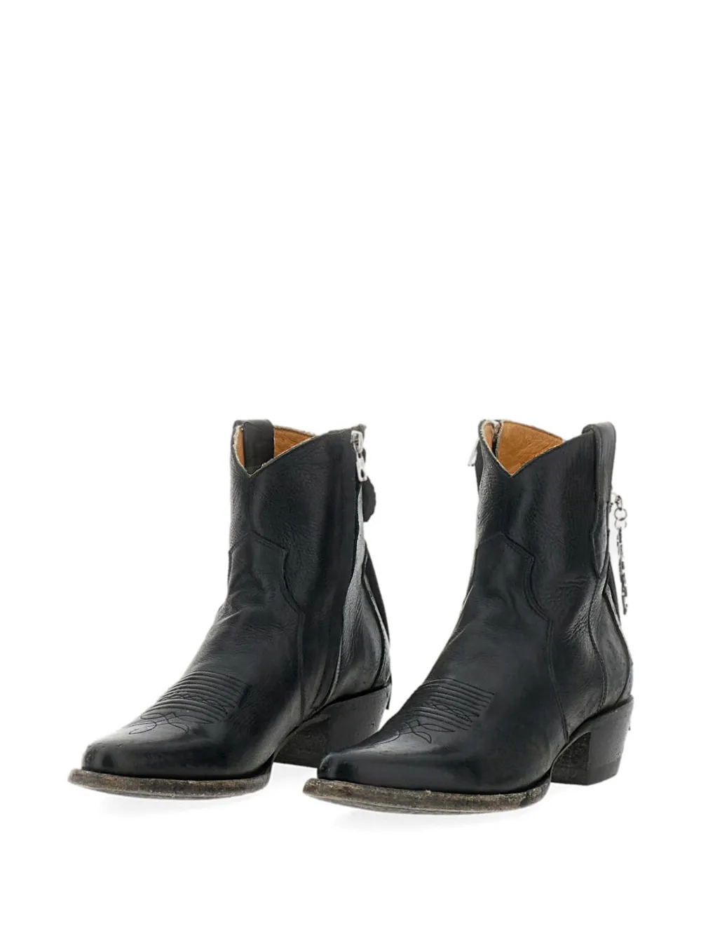 Comme Des Garçons x Mexicana laarzen met bedel-applicatie Zwart