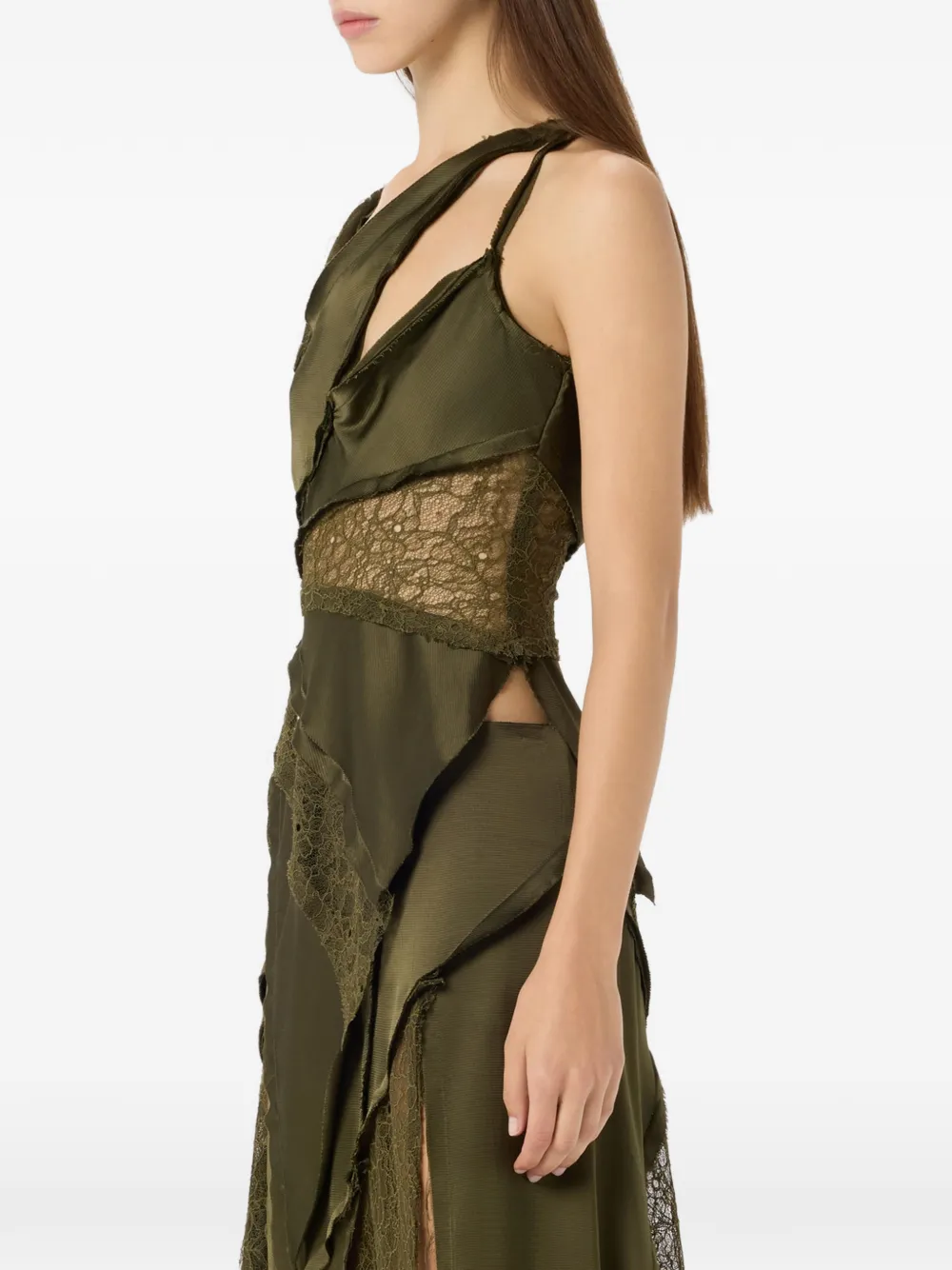 Blumarine Asymmetrische top Groen