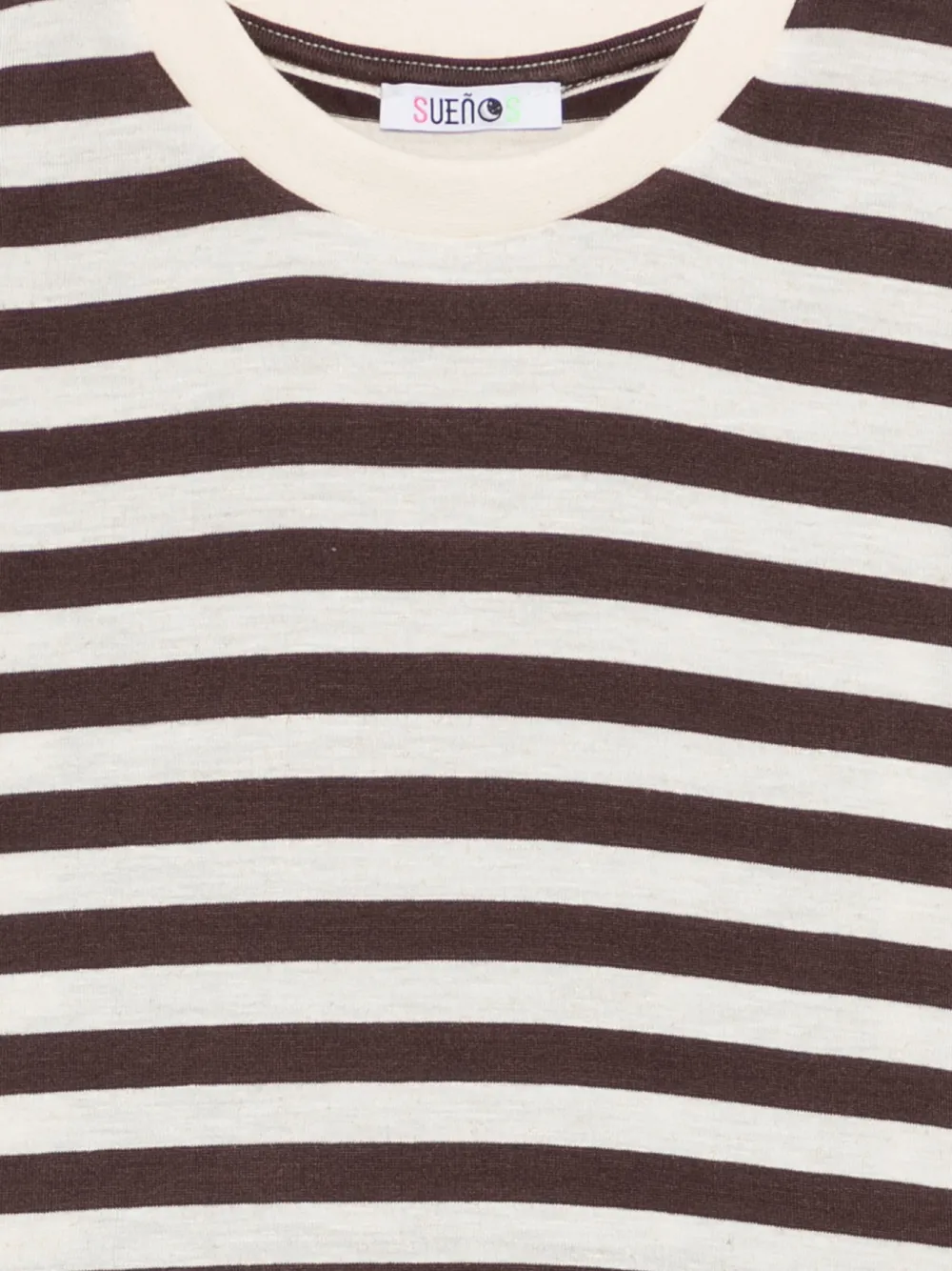  Suenos Kidswear Striped T-shirt - Brown 