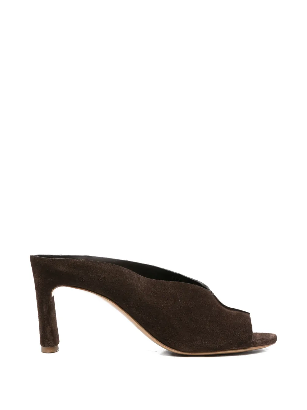 Del Carlo Metis peep-toe sandals - Marrone