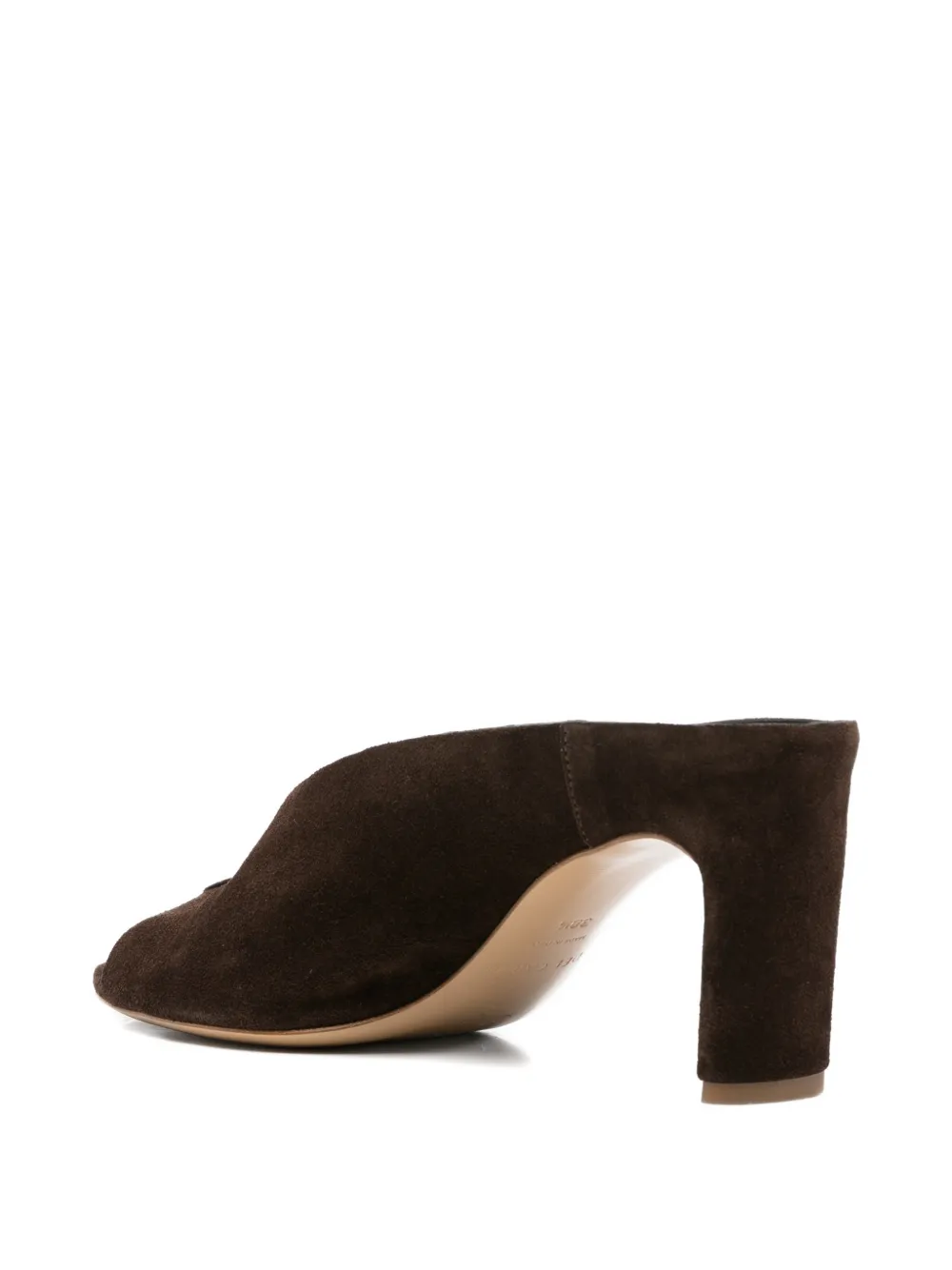 Del Carlo Metis sandalen met open neus Bruin