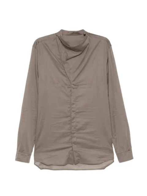 Rick Owens camisa de cuello alto